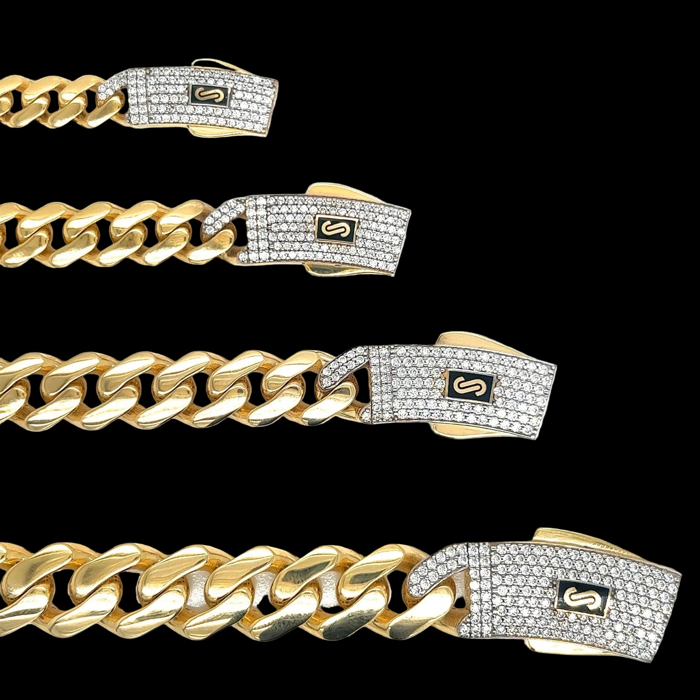14KT Monaco Chains