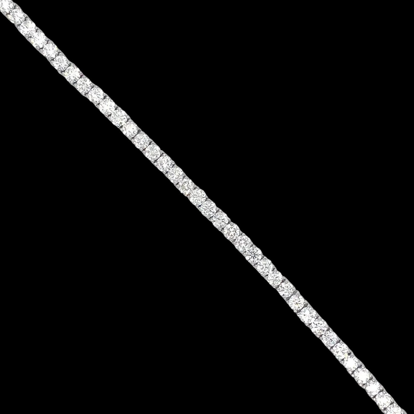 Lab Diamond Tennis Bracelet 11 Pointer