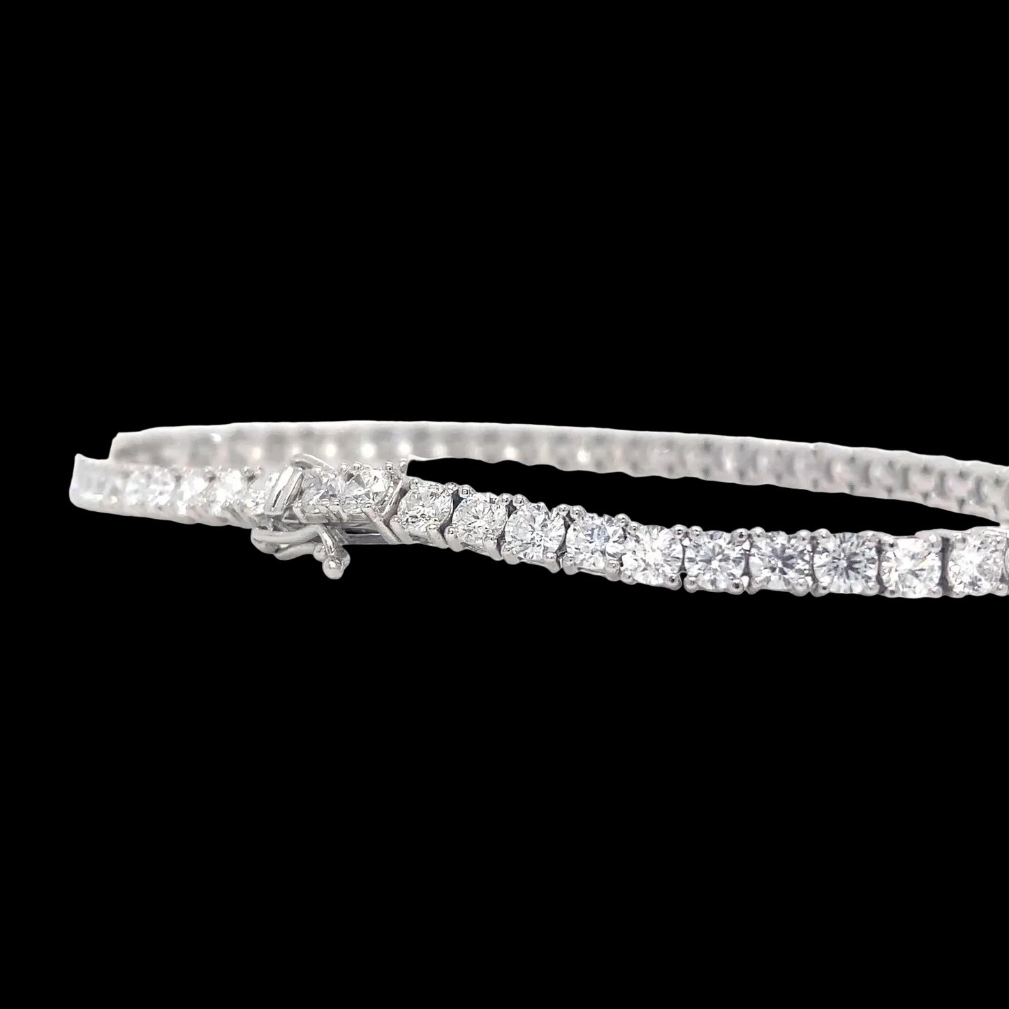Lab Diamond Tennis Bracelet 11 Pointer