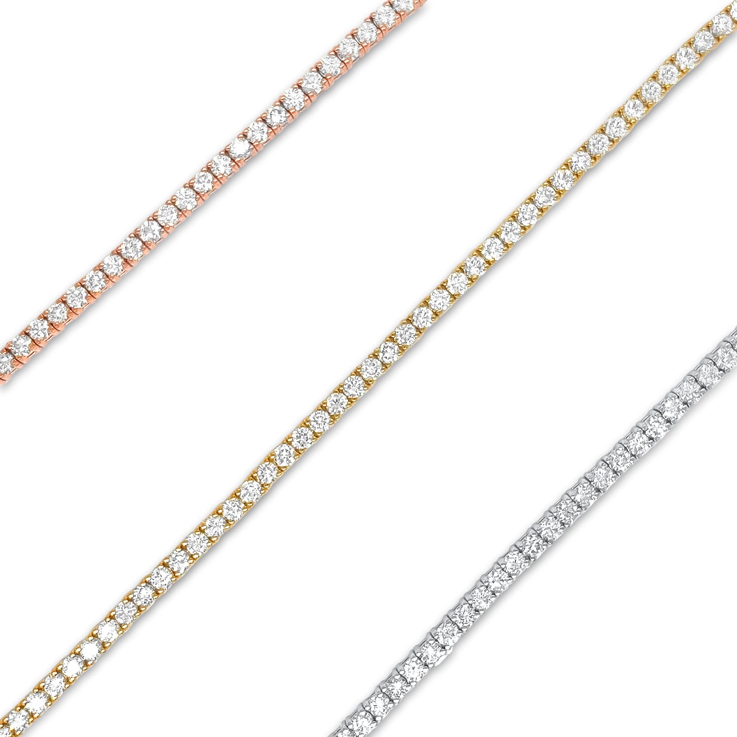 14K Classic Tennis Bracelets