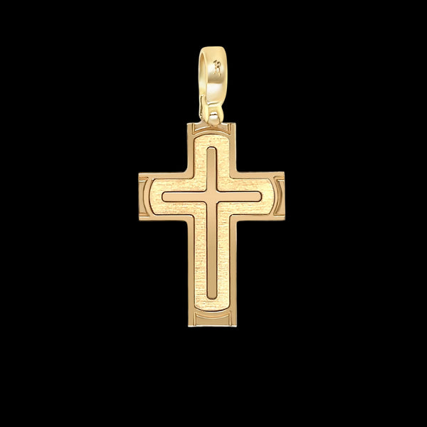 18KT Gold Cross Pendant