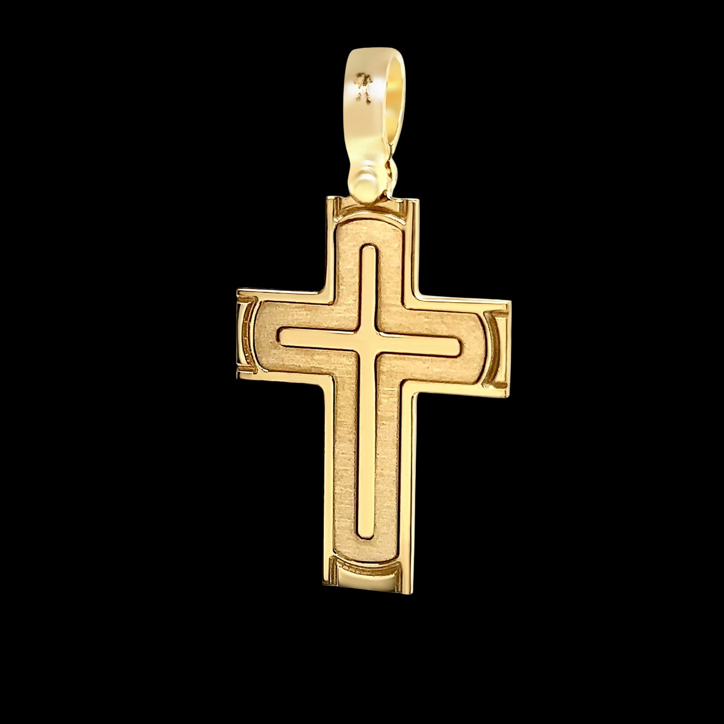 18KT Gold Cross Pendant