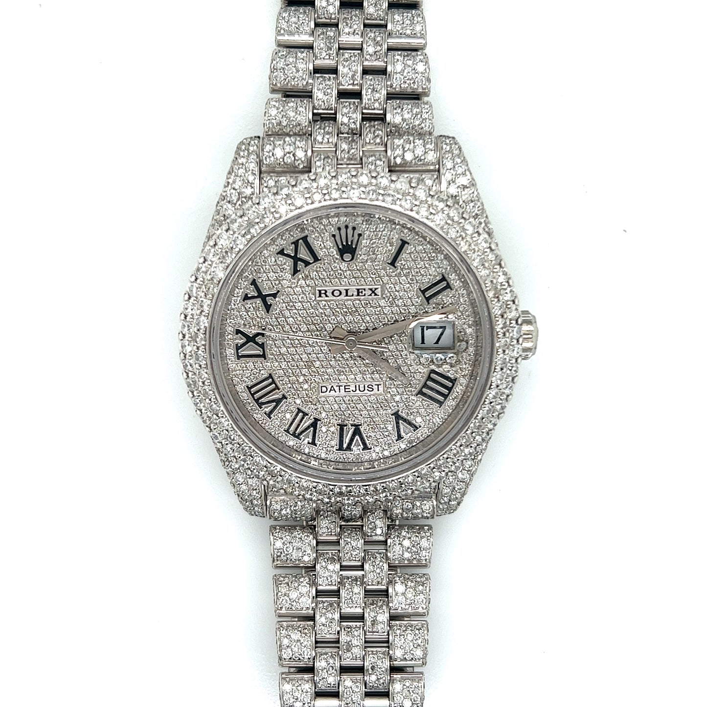 Rolex Datejust 41MM Diamond Studded
