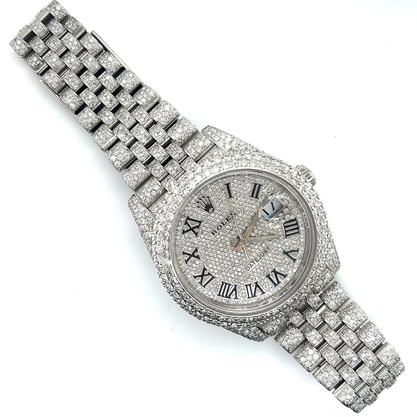 Rolex Datejust 41MM Diamond Studded