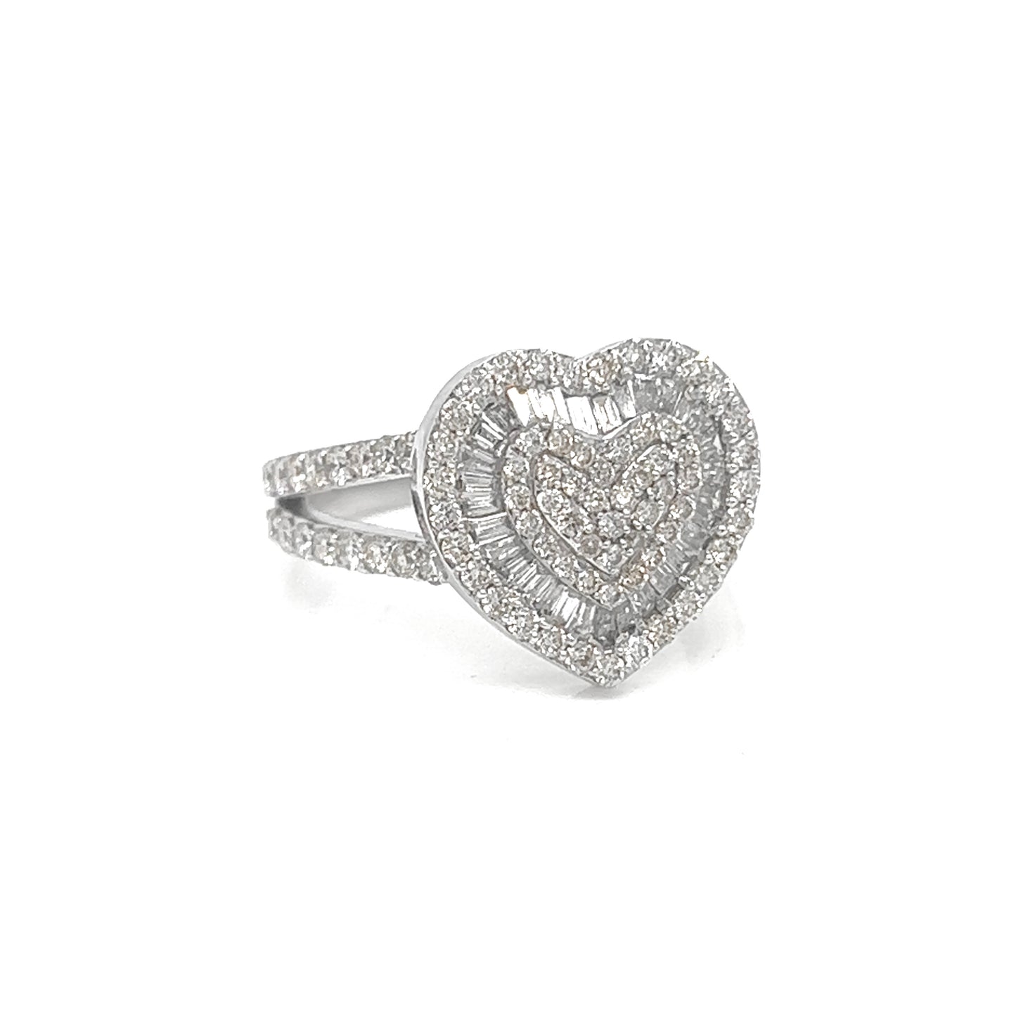 Eternal Diamond Heart Ring