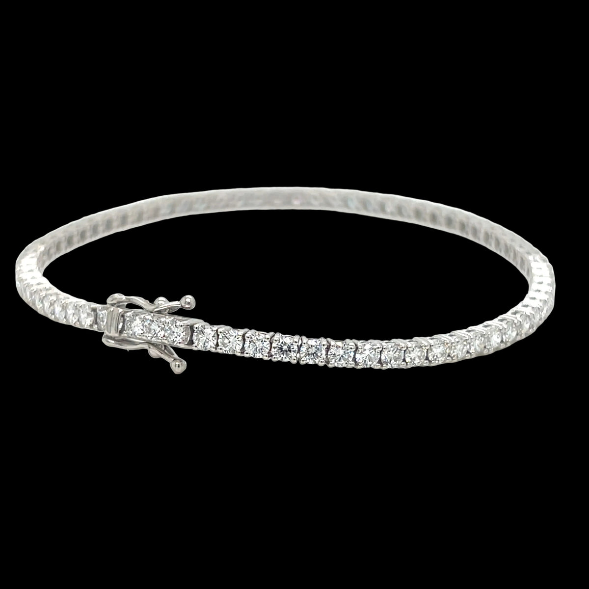 Diamond Tennis Bracelet 6 Pointer