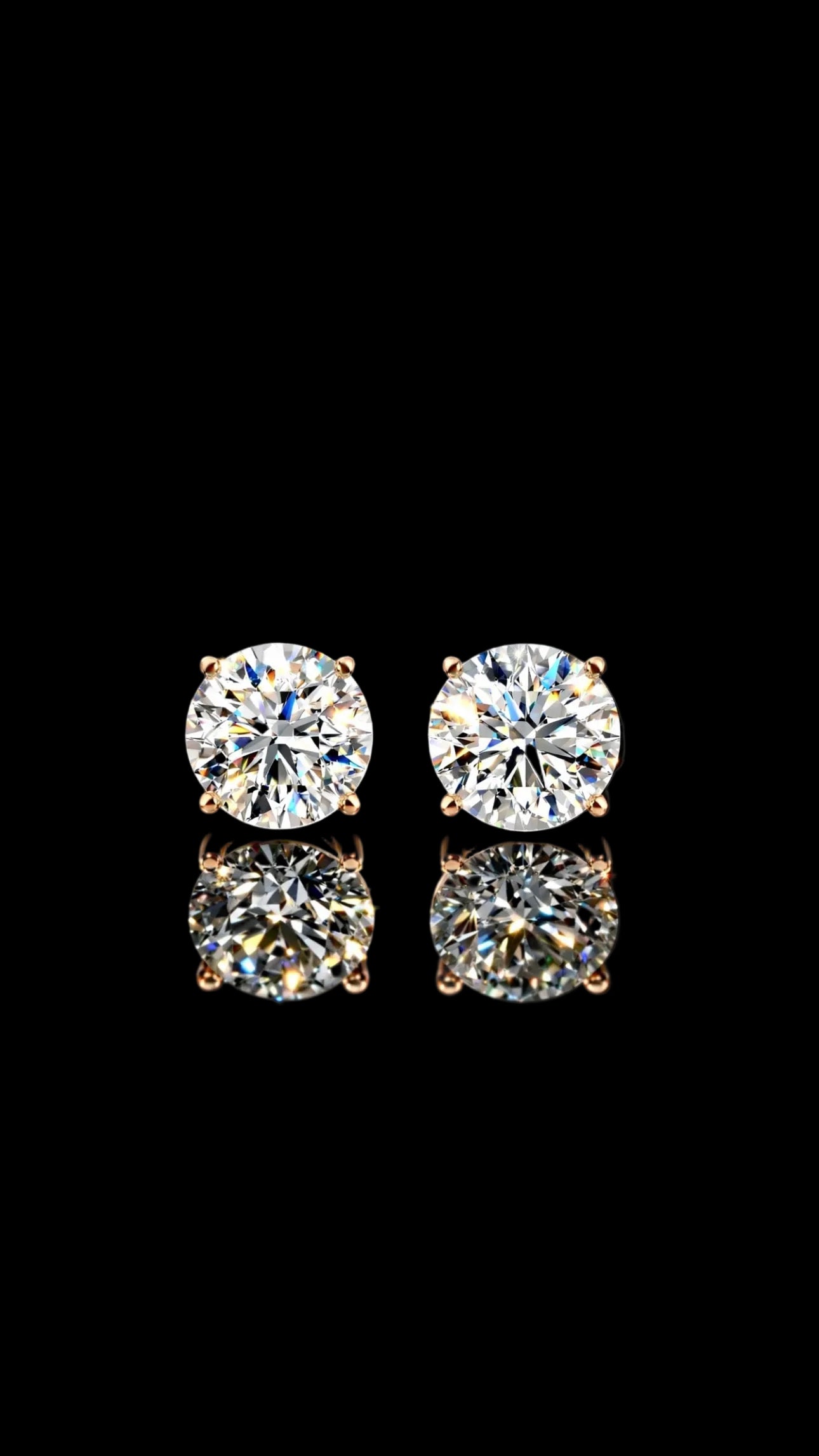 1.25CT Total Lab Diamond Studs