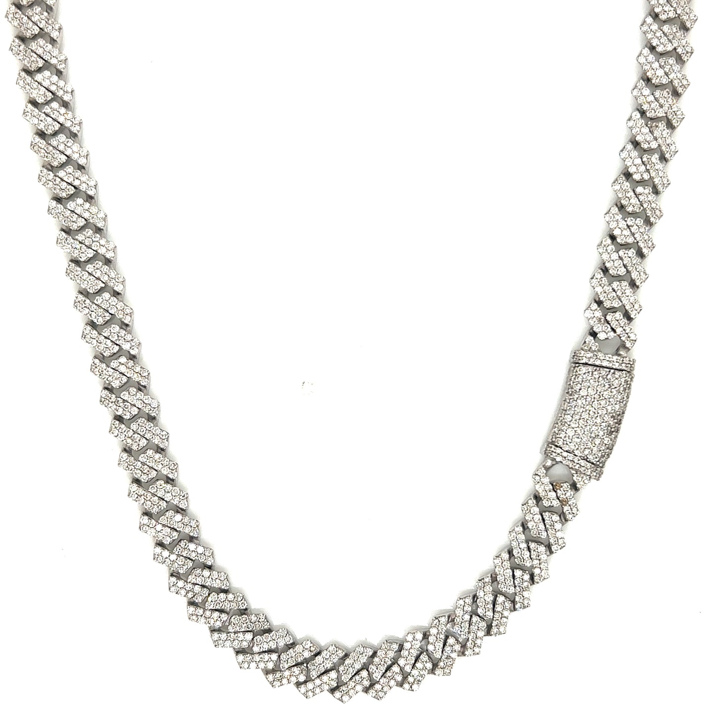 8MM Diamond Cuban Chain