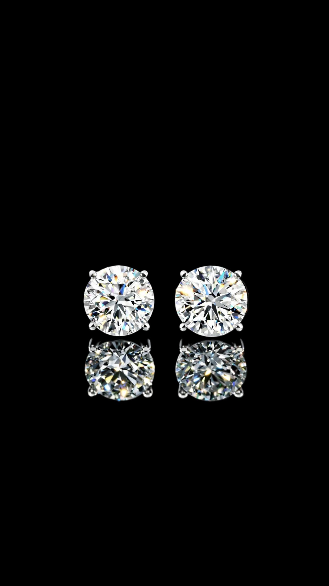 1.25CT Total Lab Diamond Studs