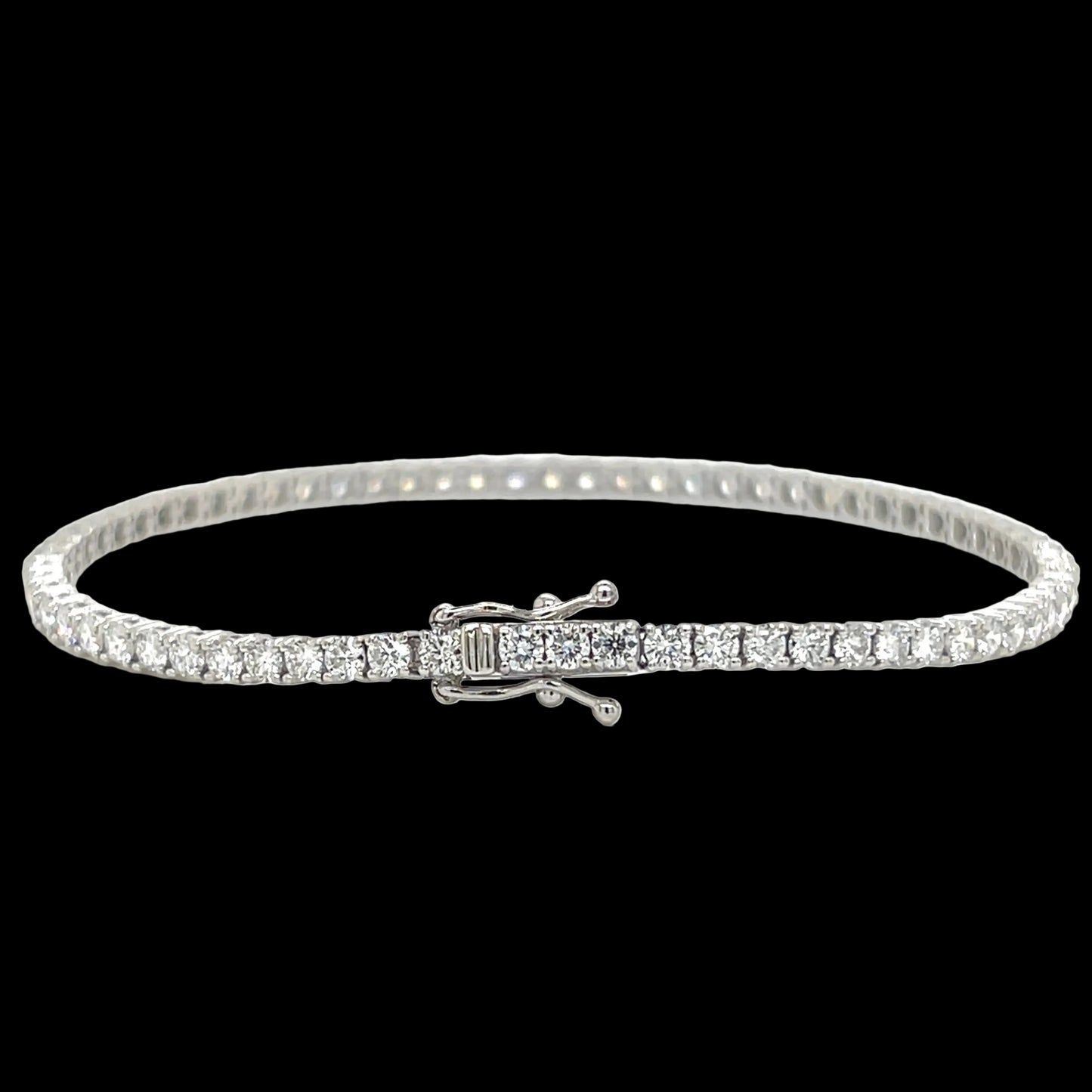 Diamond Tennis Bracelet 6 Pointer