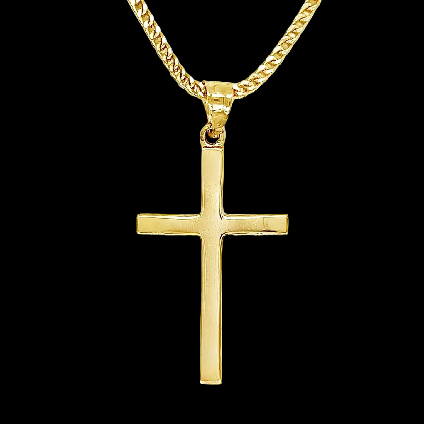 Simple 14k Gold Cross