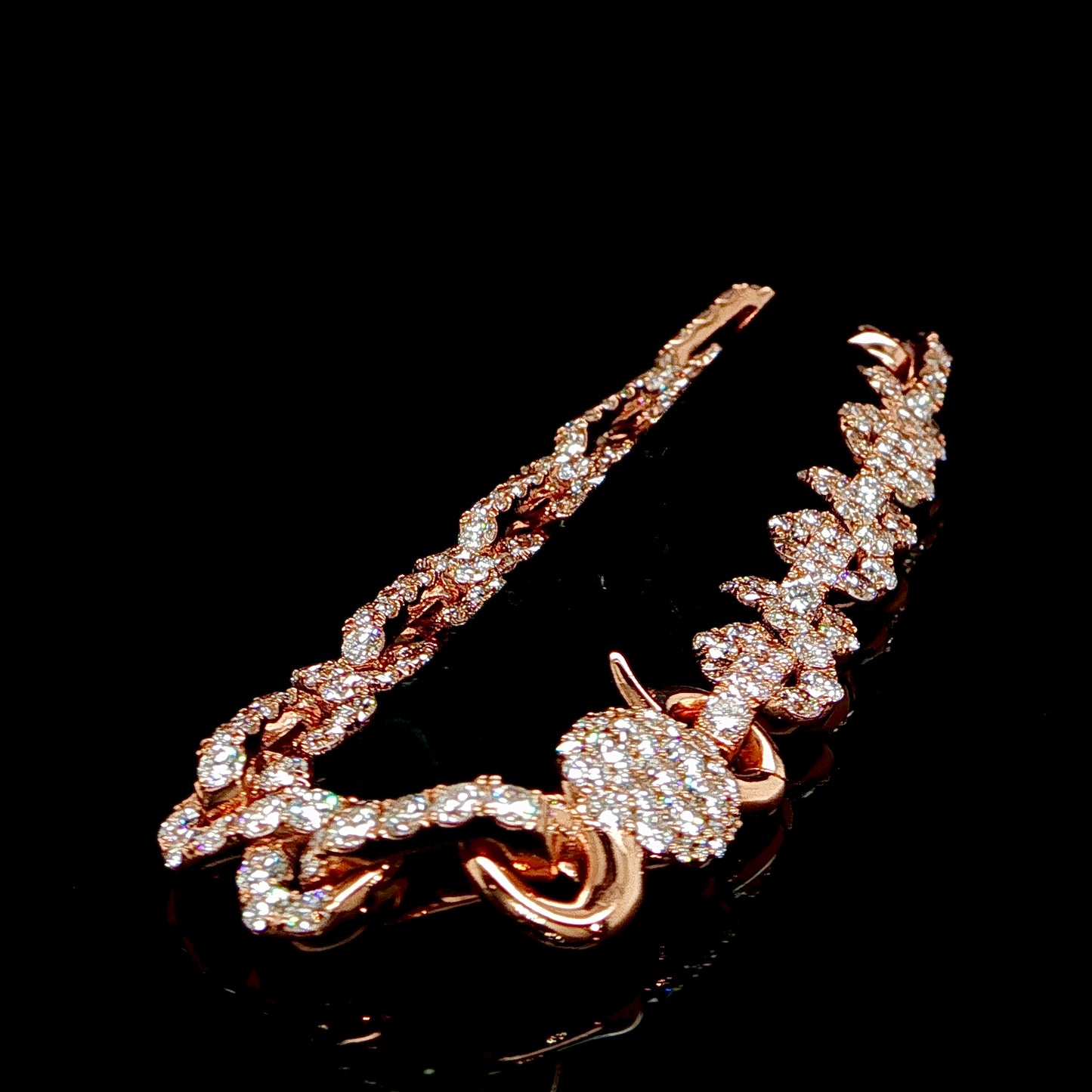 VVS Diamond Infinity Bracelet