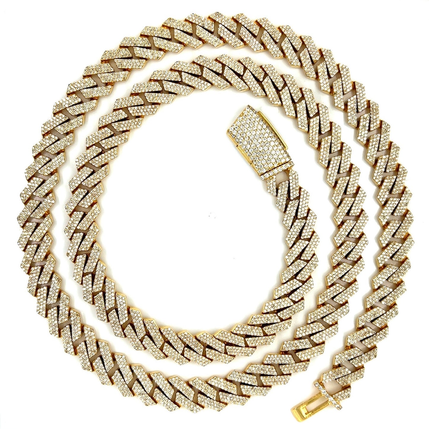 9MM Diamond Cuban Chain