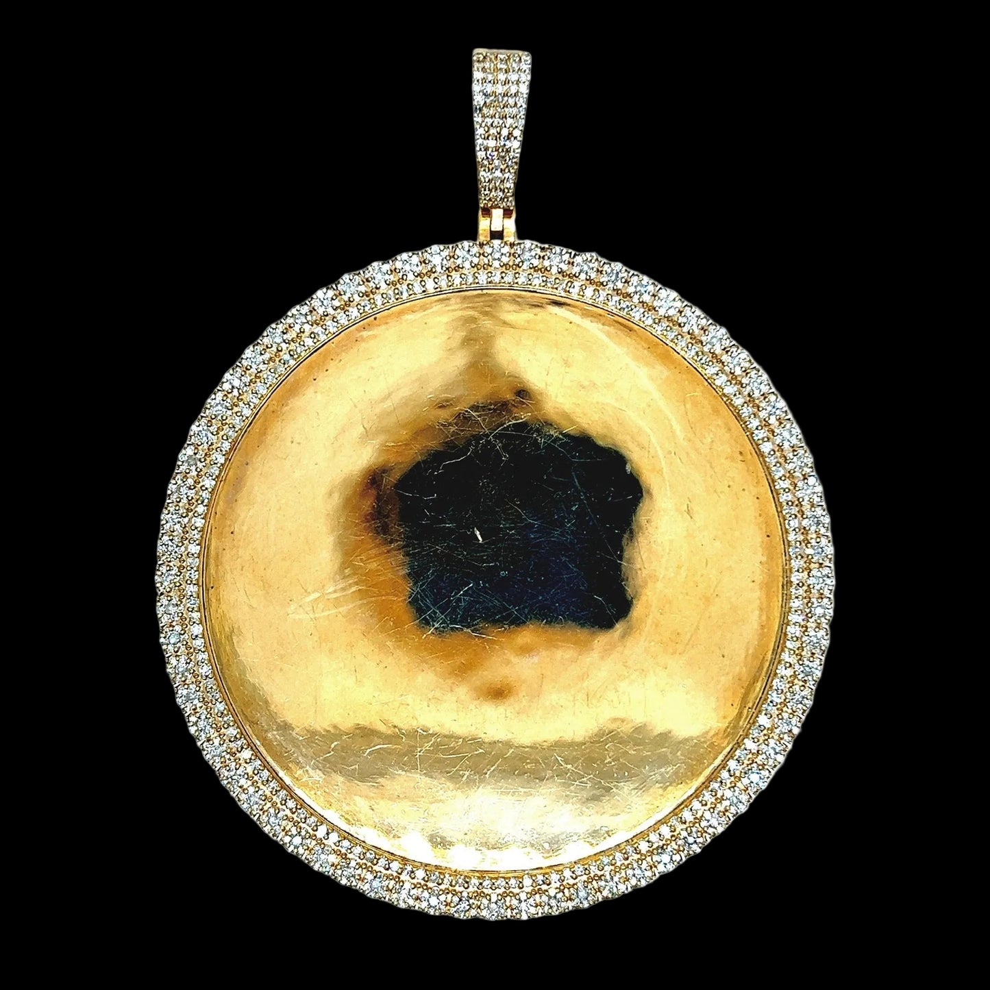 XL Diamond Photo Pendant