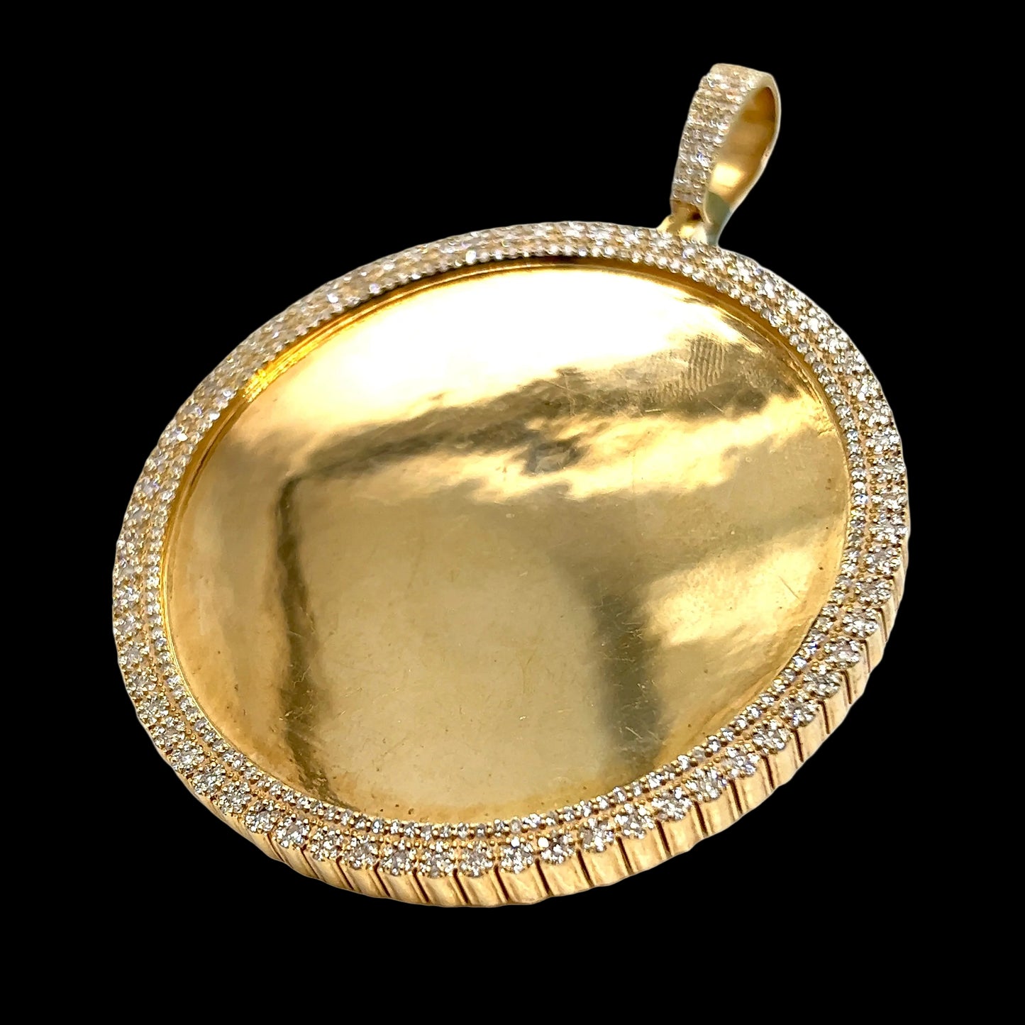 XL Diamond Photo Pendant