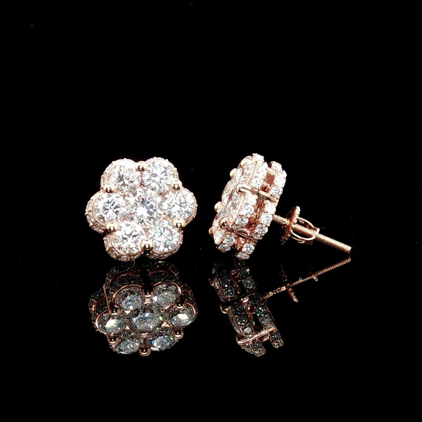 VVS Flower Studs
