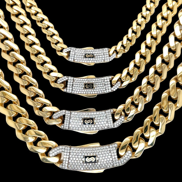14KT Monaco Chains