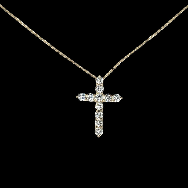Timeless Diamond Cross
