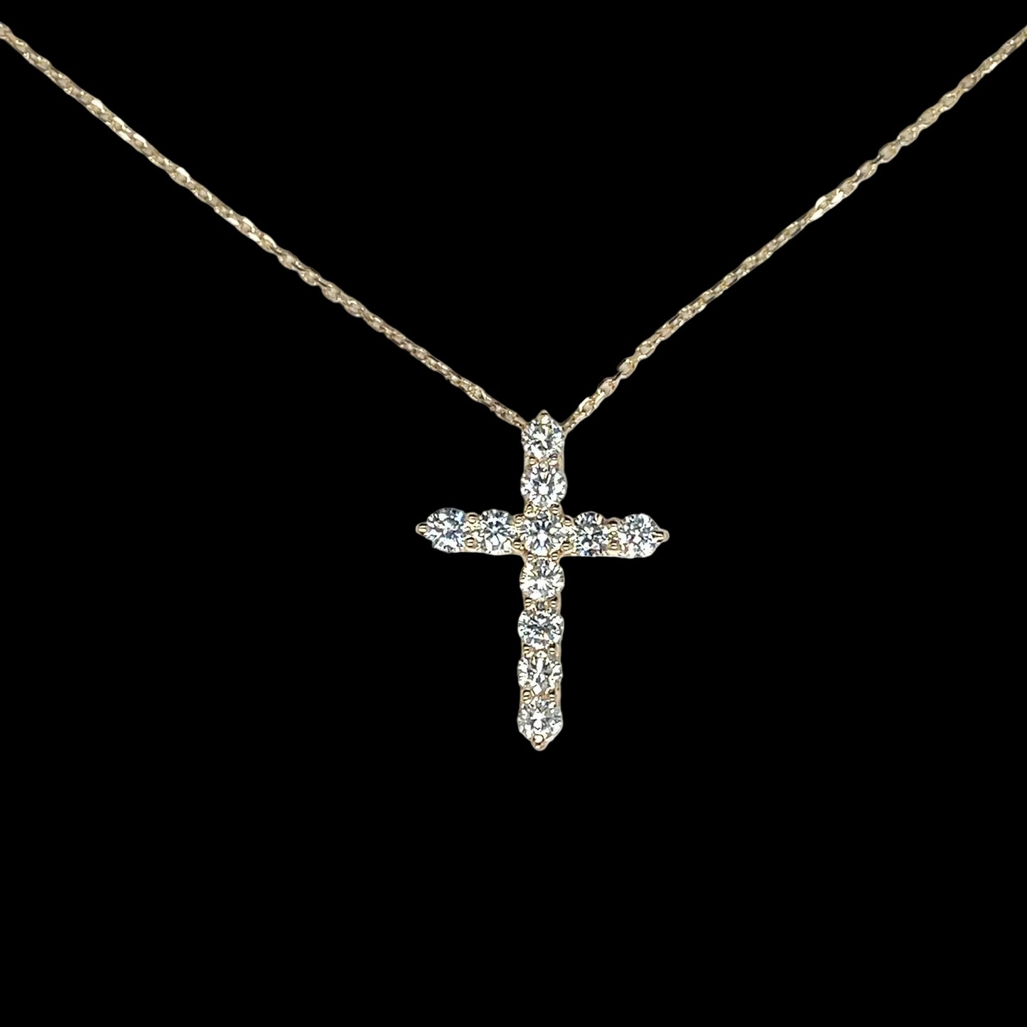 Timeless Diamond Cross
