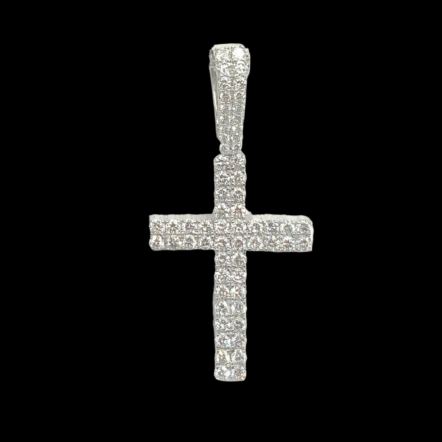 Classic Solid Gold & Diamond Cross