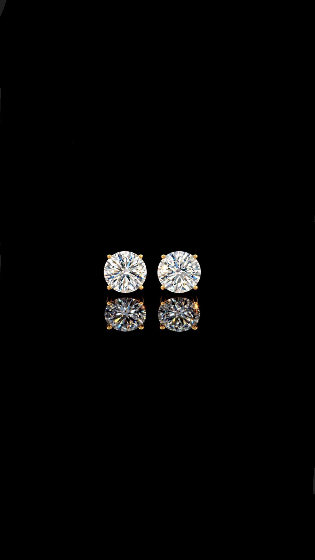 1.75CT Lab Diamond Studs