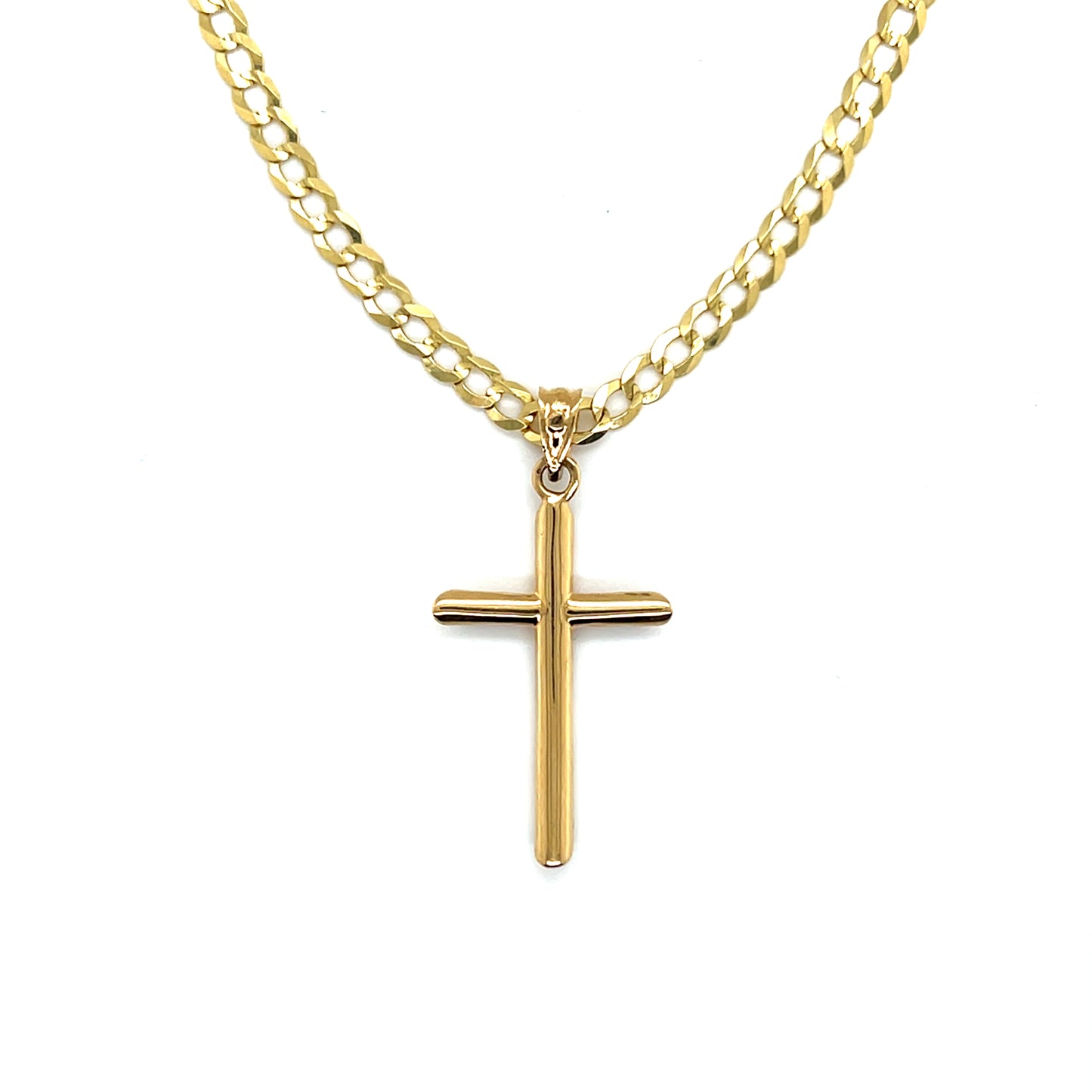 Solid Gold Cross in 14KT