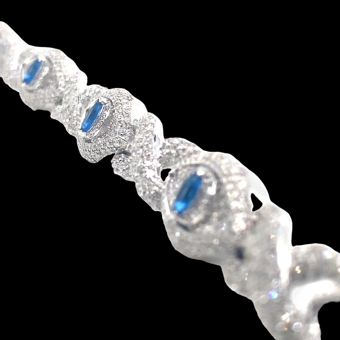 Diamond Evil Eye Bracelet