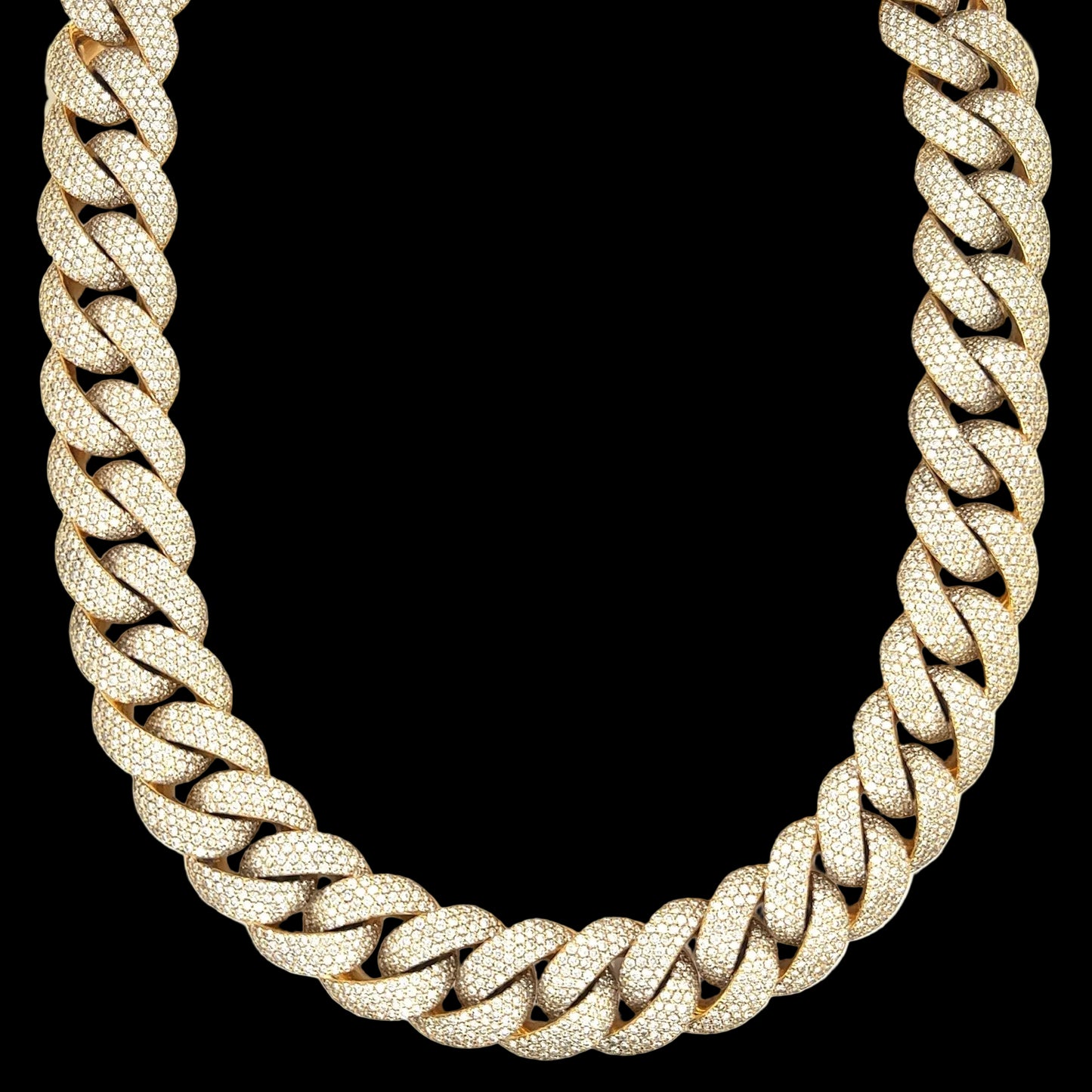 15MM Diamond Cuban Chain