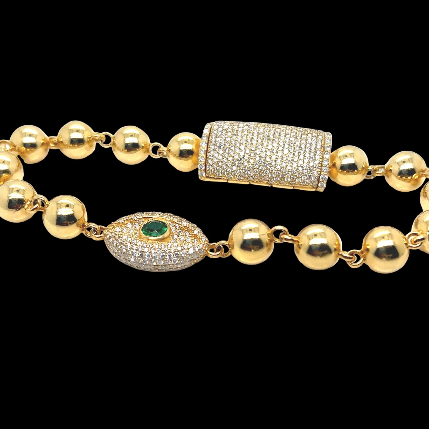 Diamond Evil Eye Bracelet