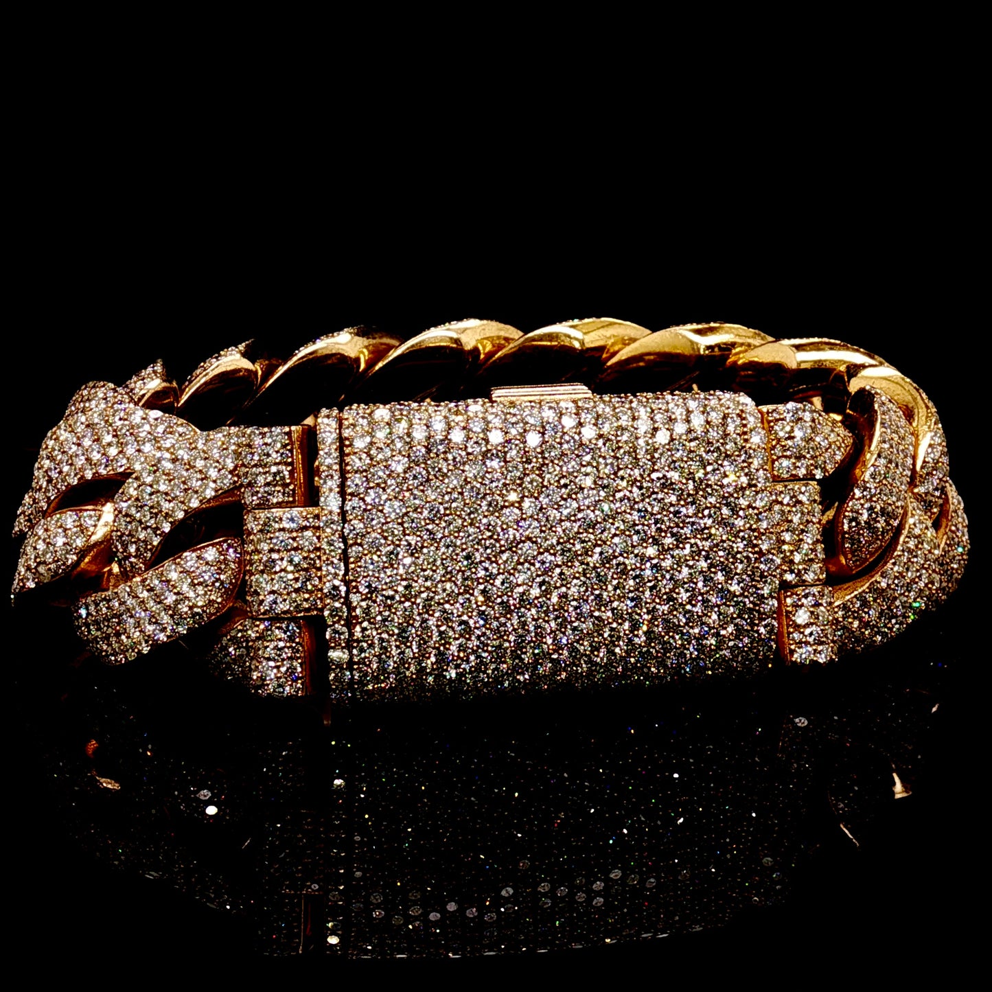21MM Diamond Cuban Bracelet