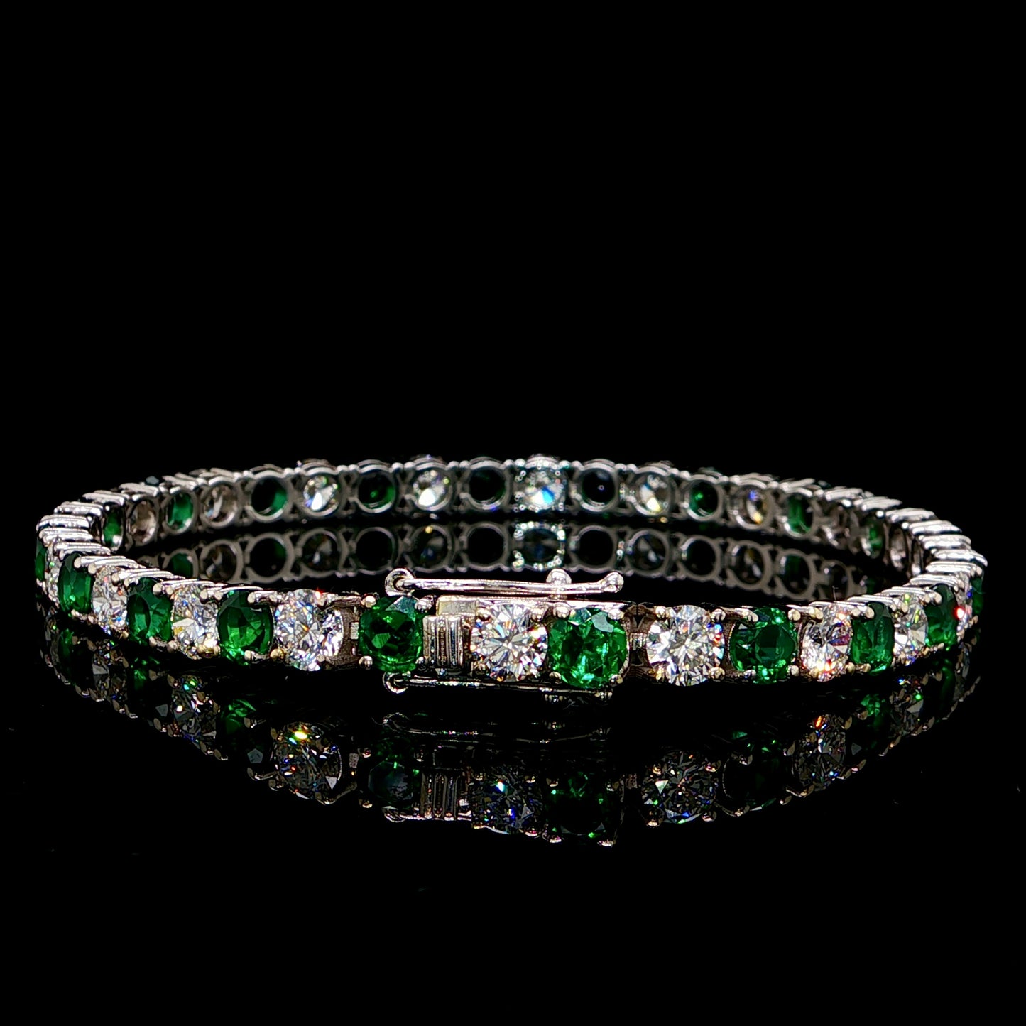 Emerald Tennis Bracelet