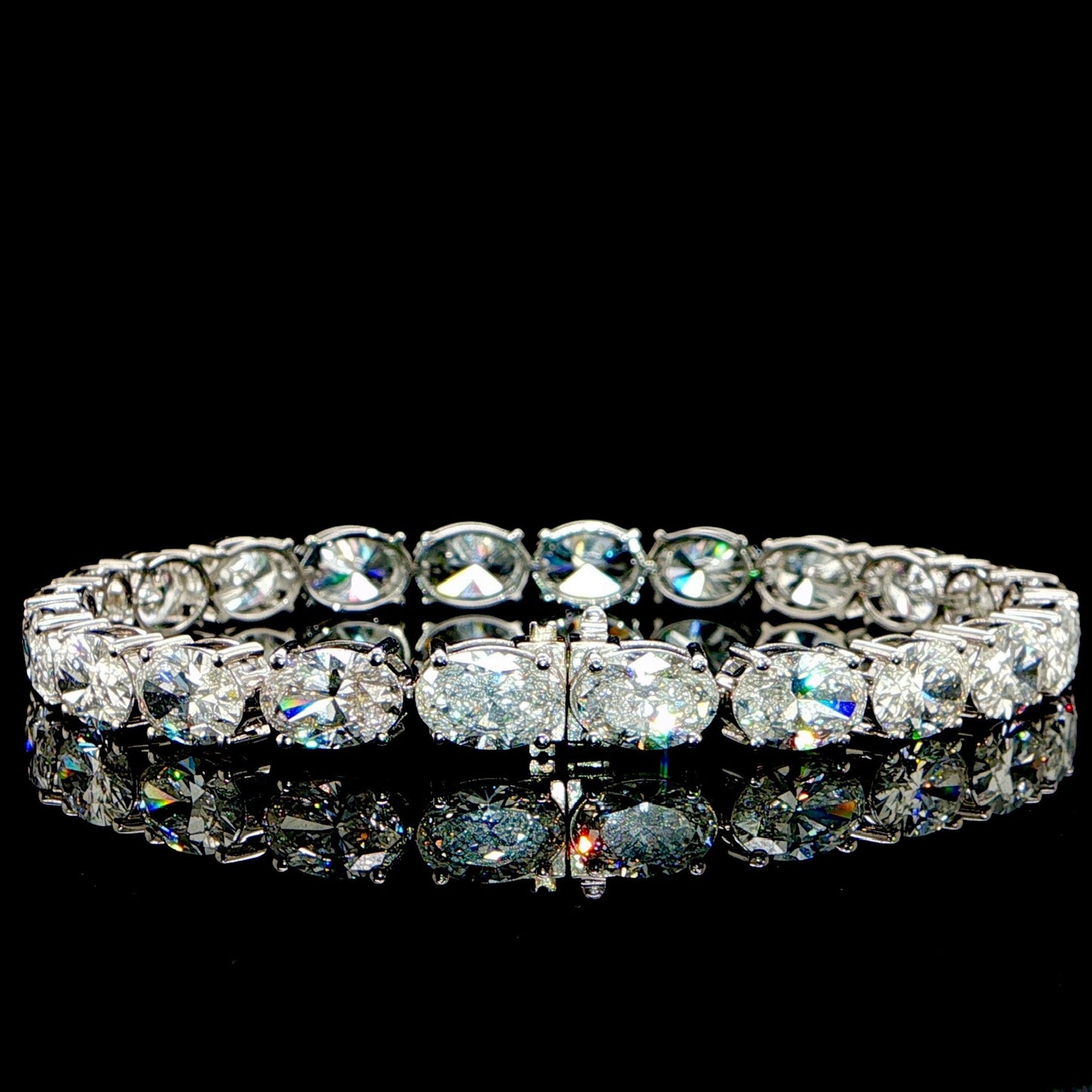 6.7mm Oval Tennis Bracelet