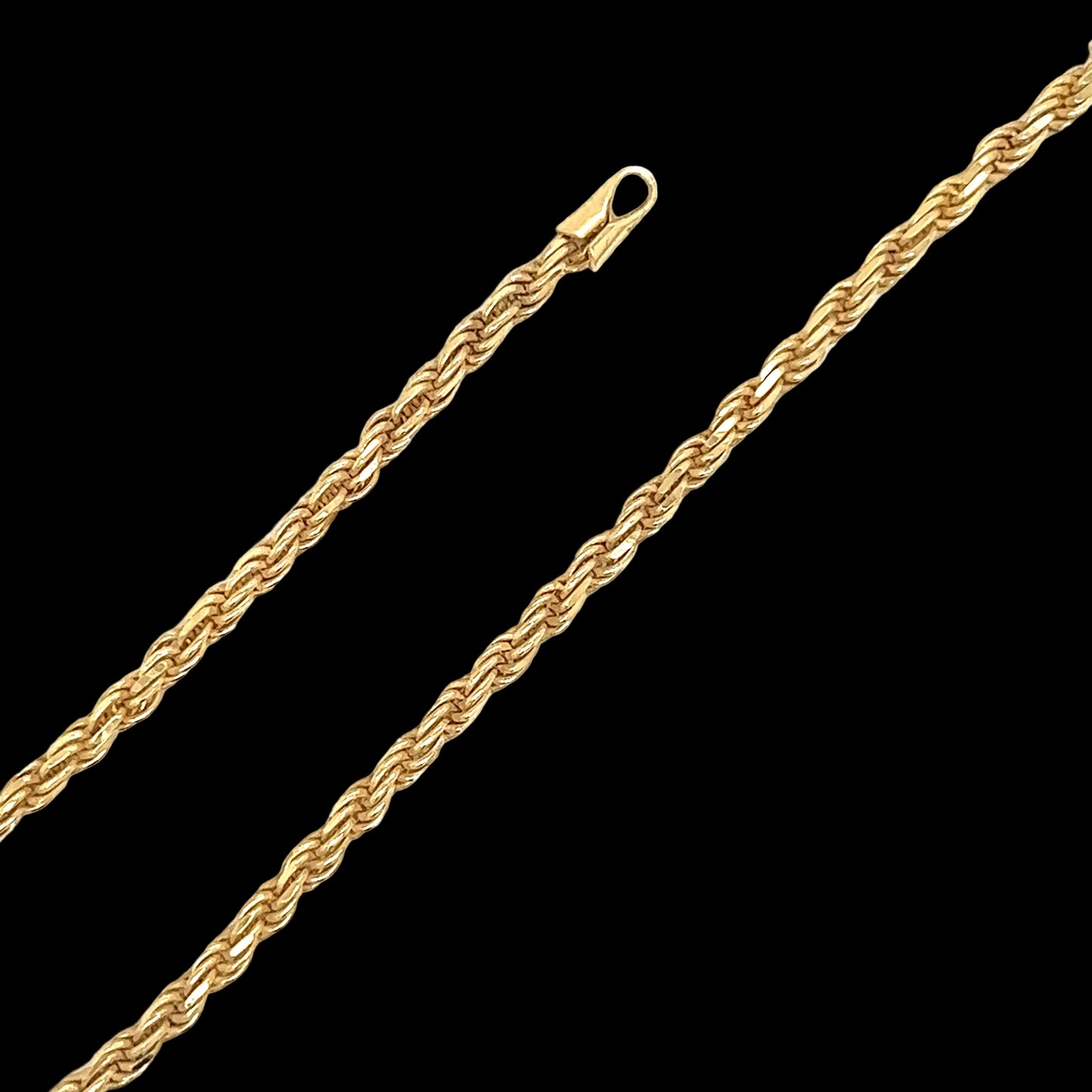 18KT Solid Rope Bracelet