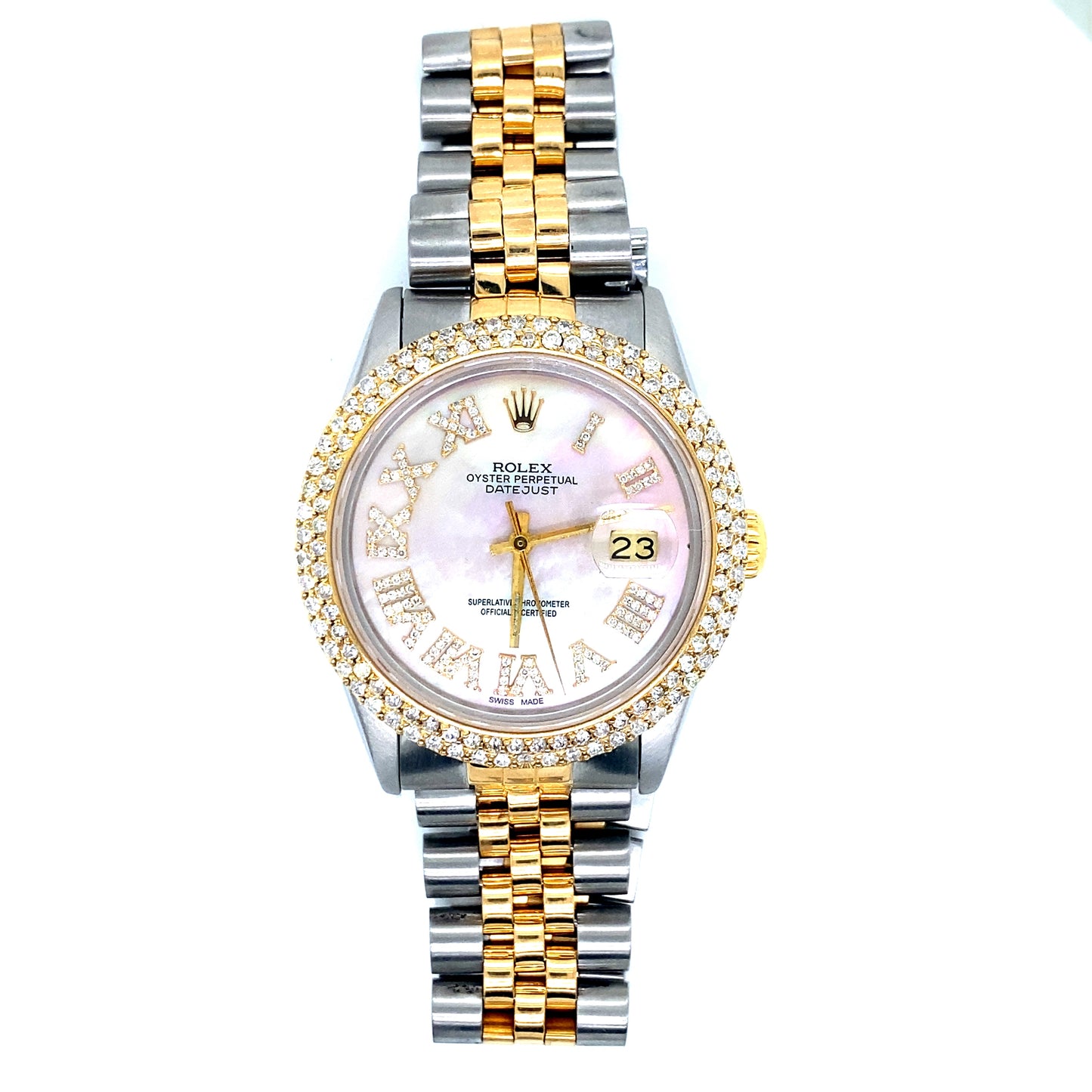 Rolex Datejust Two Tone 36mm - Diamond Bezel
