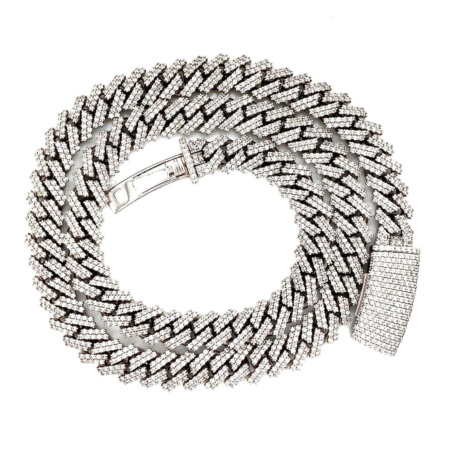 10MM Handmade Diamond Cuban Chain
