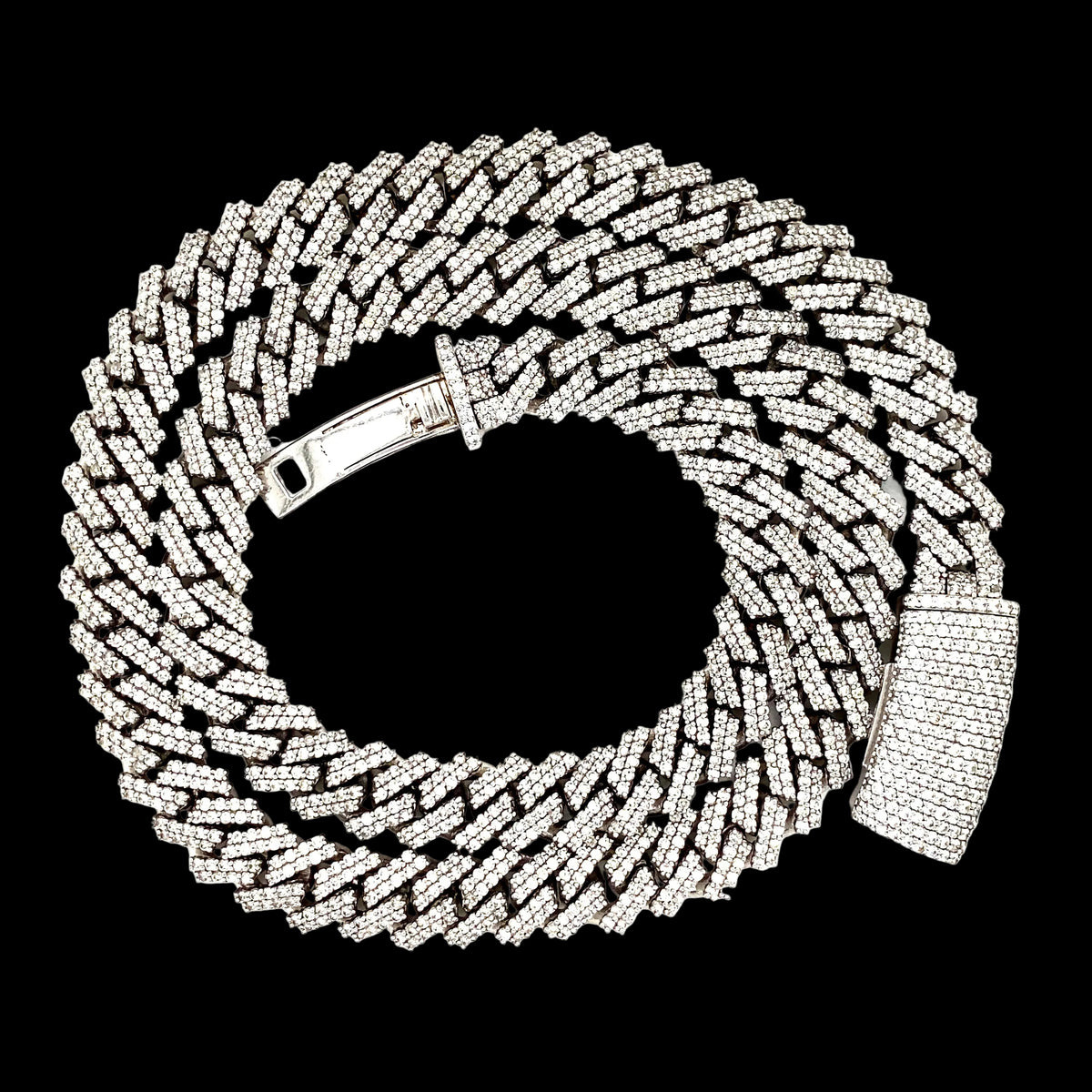 10MM Handmade Diamond Cuban Chain