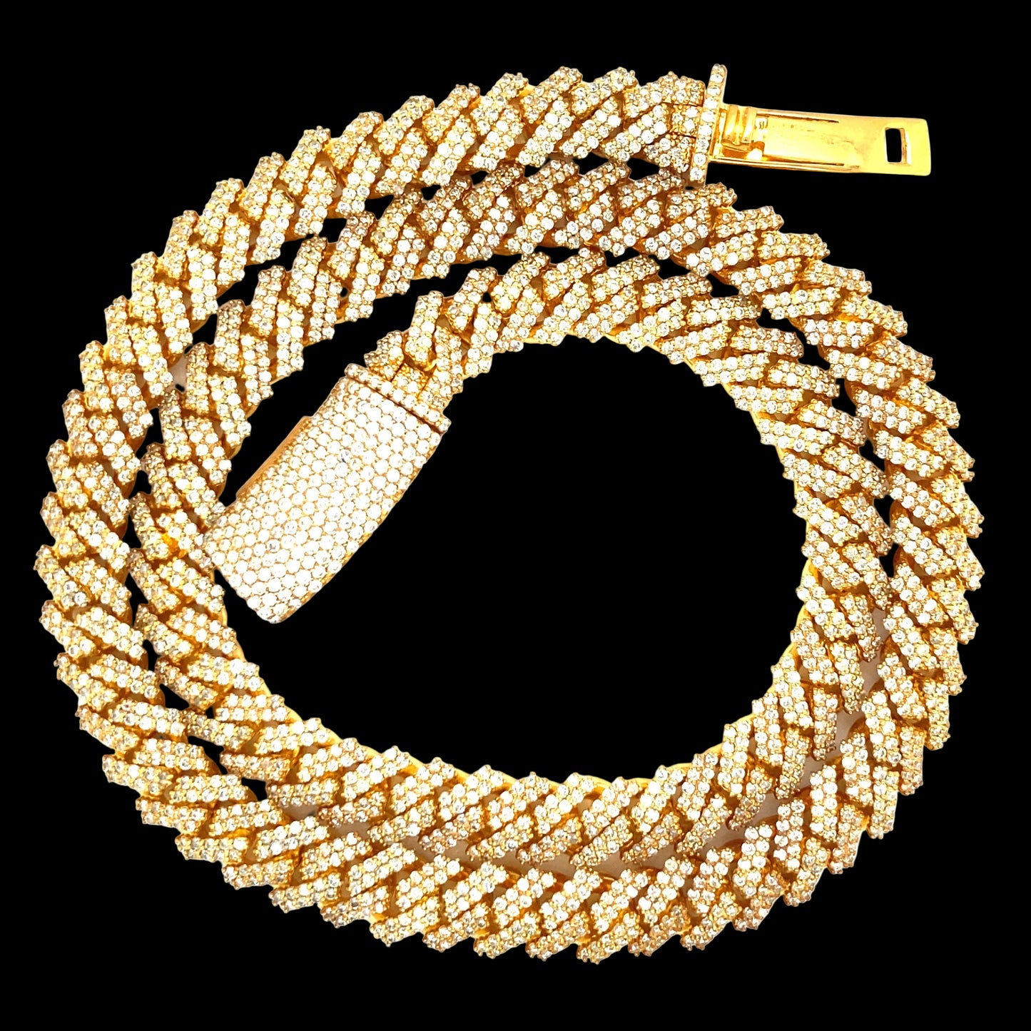 10MM Handmade Diamond Cuban Chain
