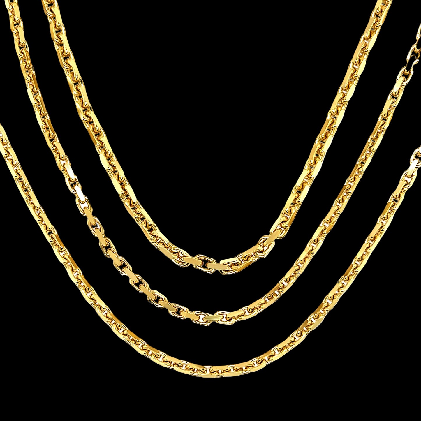 Gold Anchor Chain