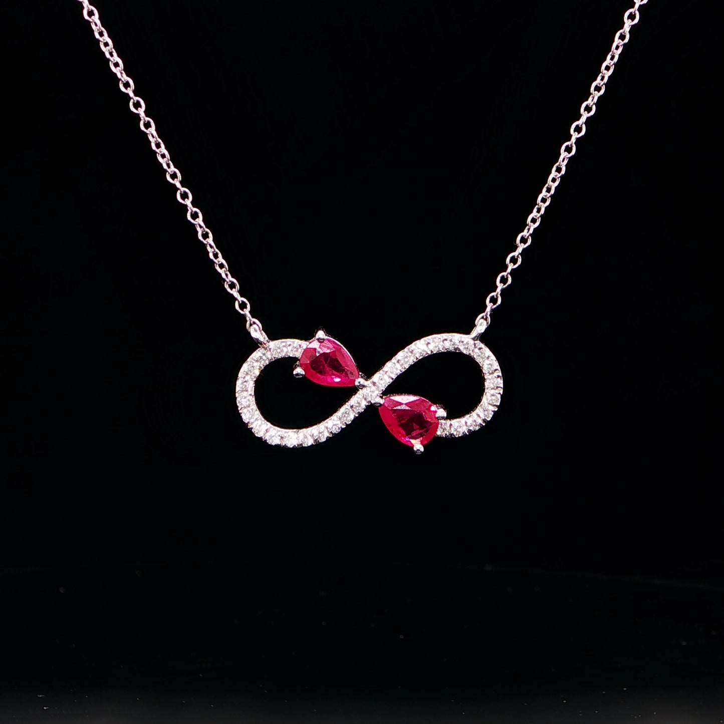 Infinite Ruby Necklace