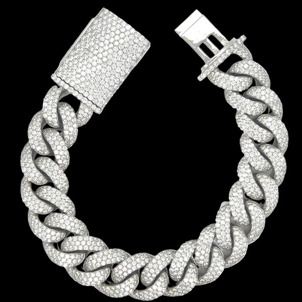 15MM Miami Cuban Link Bracelet