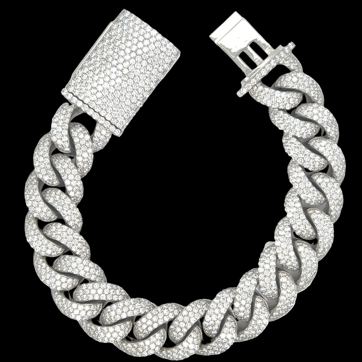 15MM Miami Cuban Link Bracelet