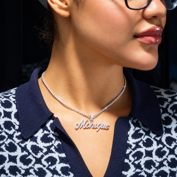 Diamond Name Necklace