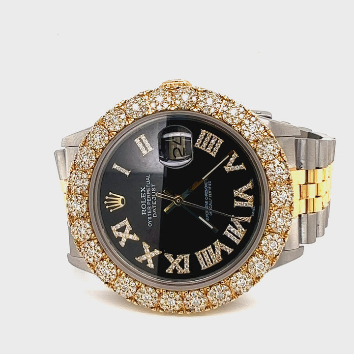 Rolex Datejust 36MM 18K Two-Tone with Diamond Bezel
