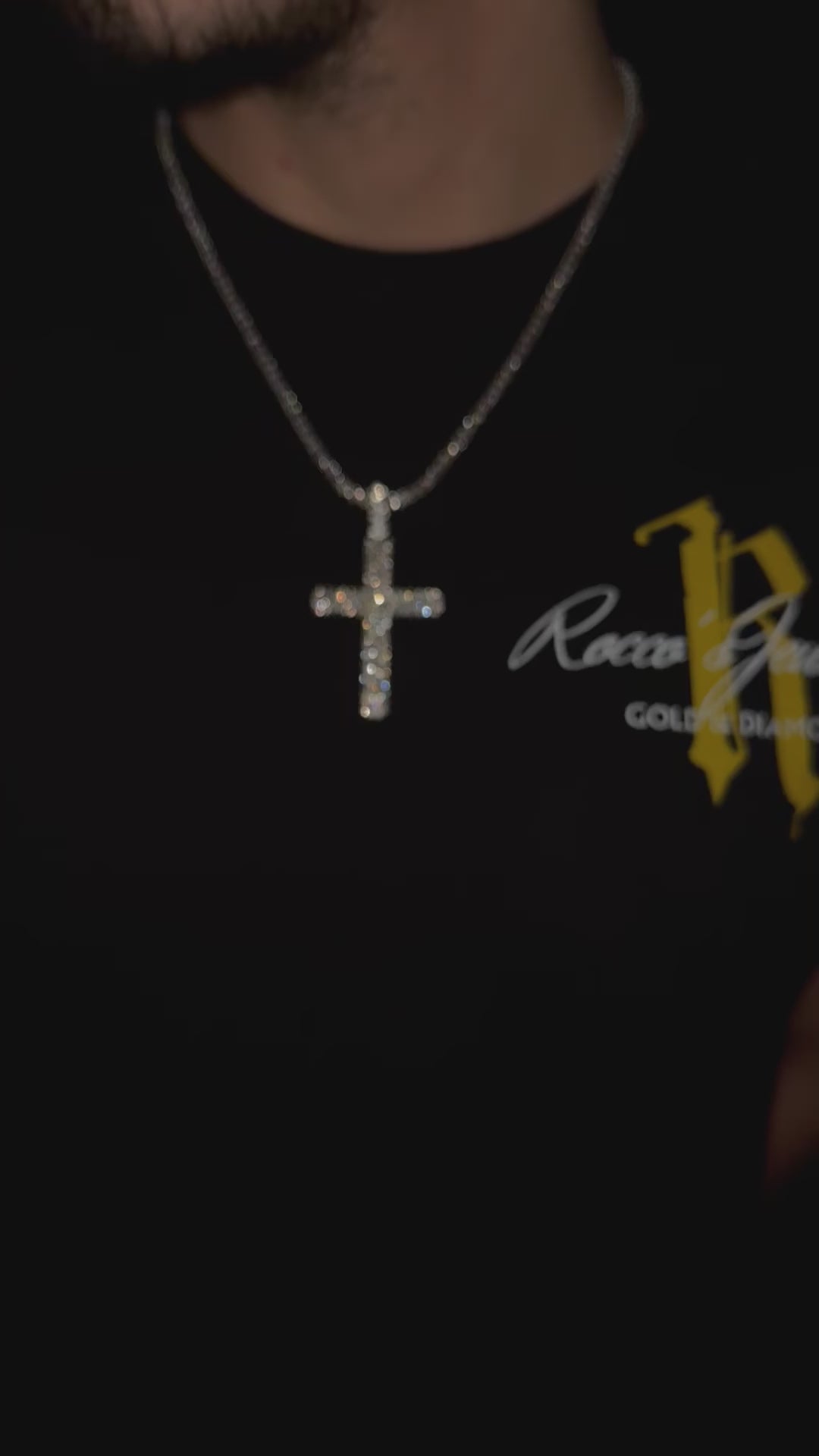 14K VVS Pendant & 3.5MM Ice Chain