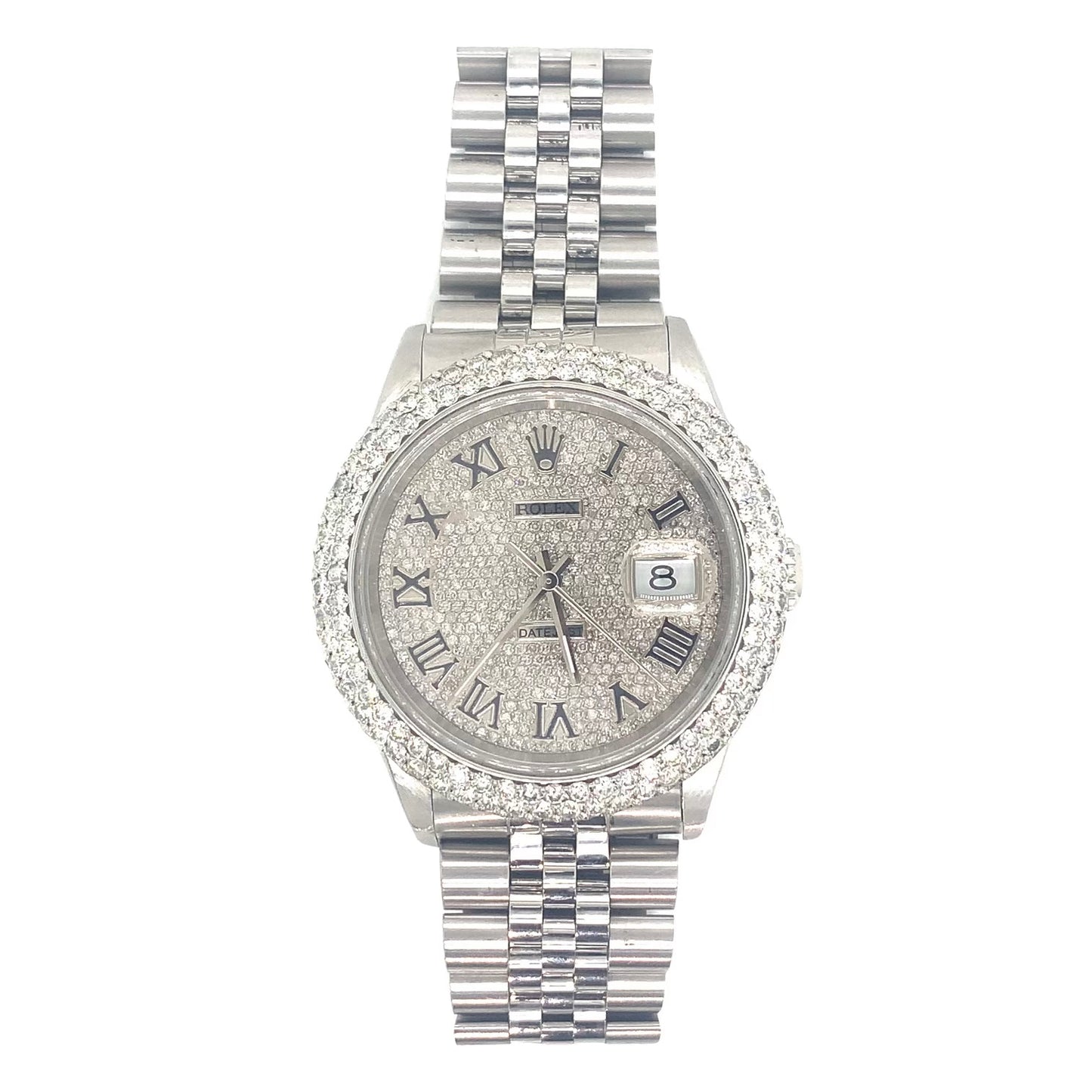 Rolex Datejust With Diamond Bezel