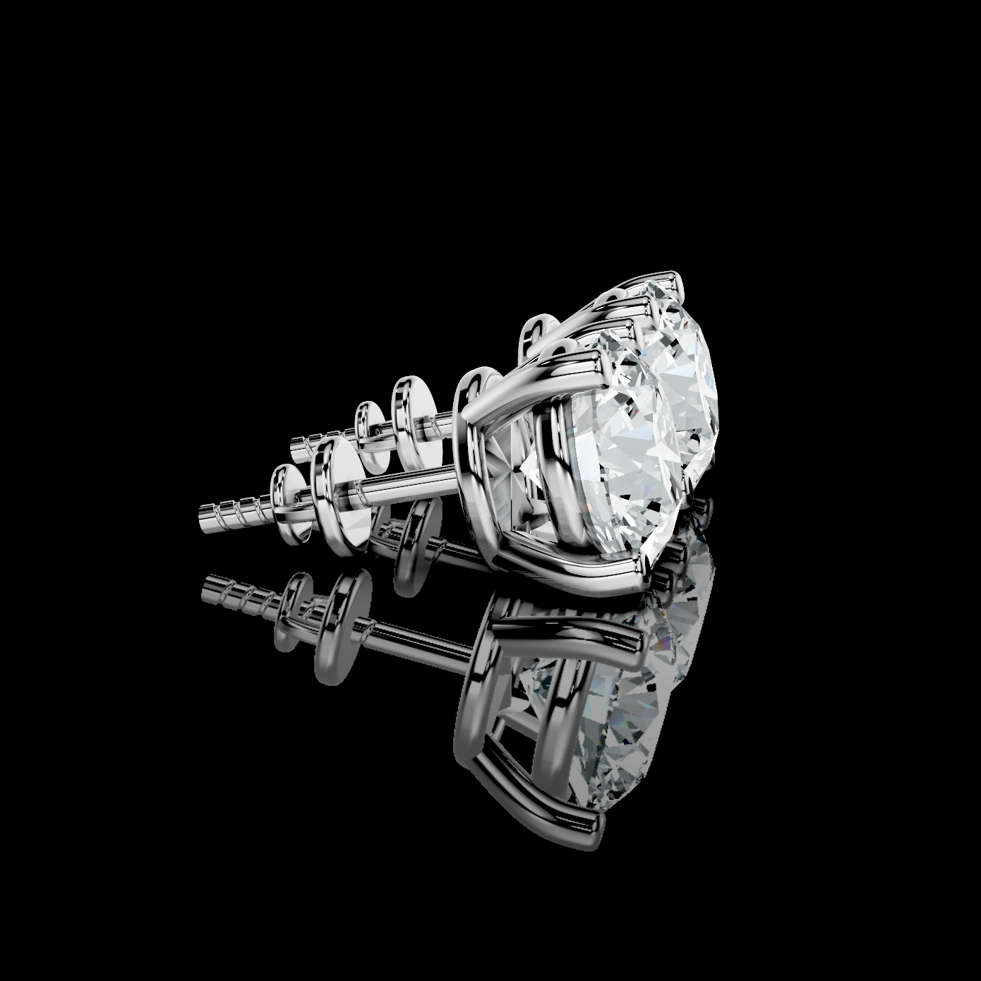 1.75CT Lab Diamond Studs