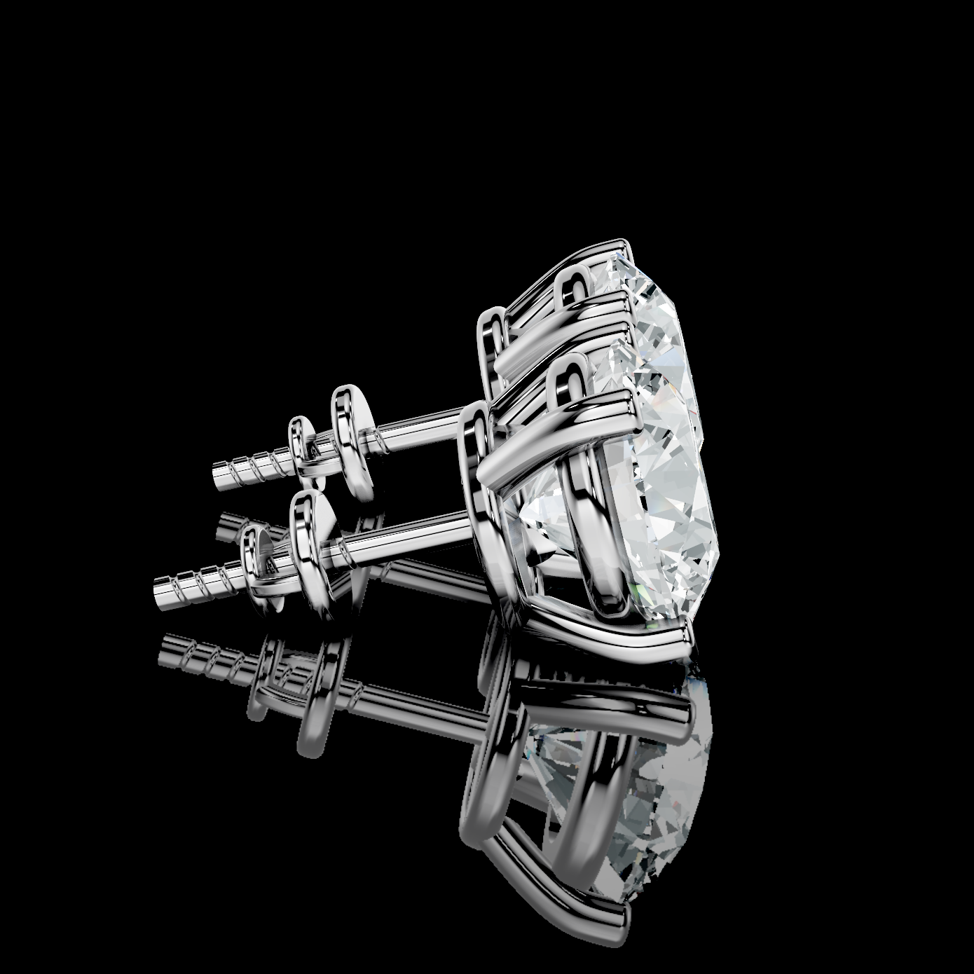 2.5CT Lab Diamond Studs