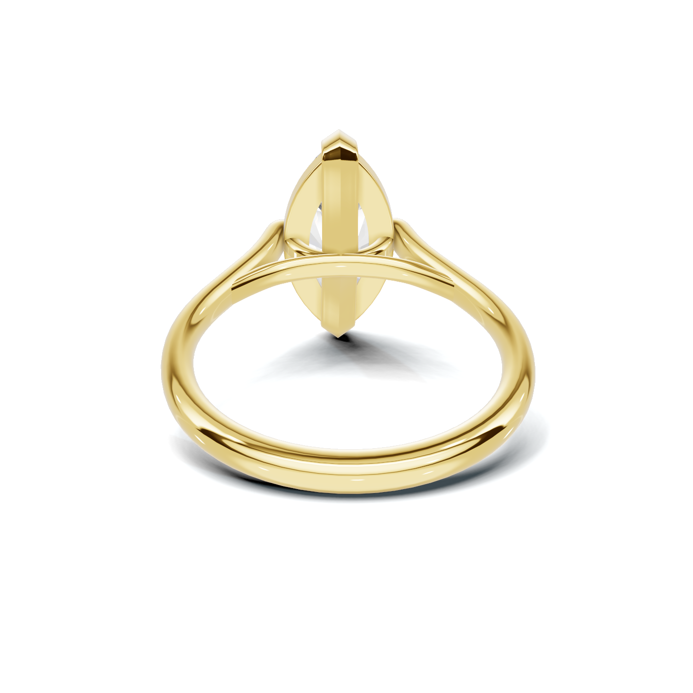 Elegant 2 CT Marquise Solitaire Diamond Ring
