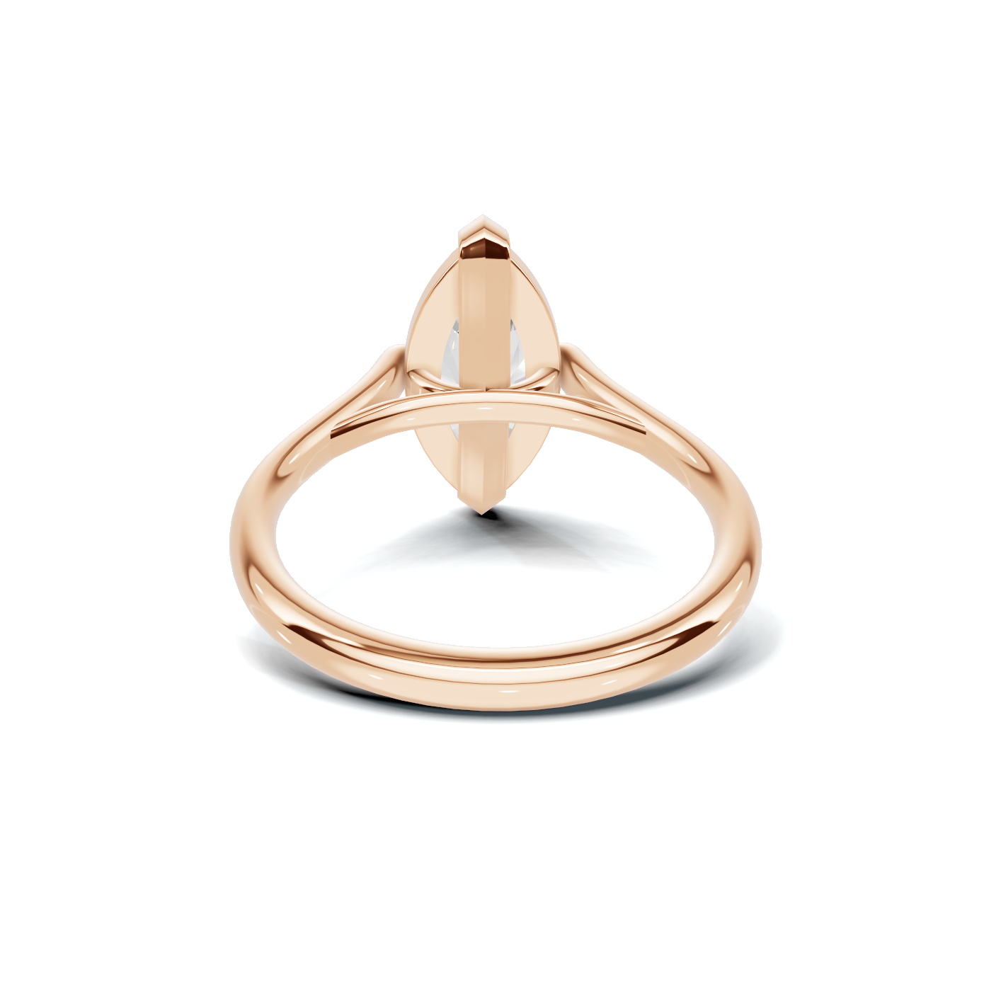Elegant 2 CT Marquise Solitaire Diamond Ring