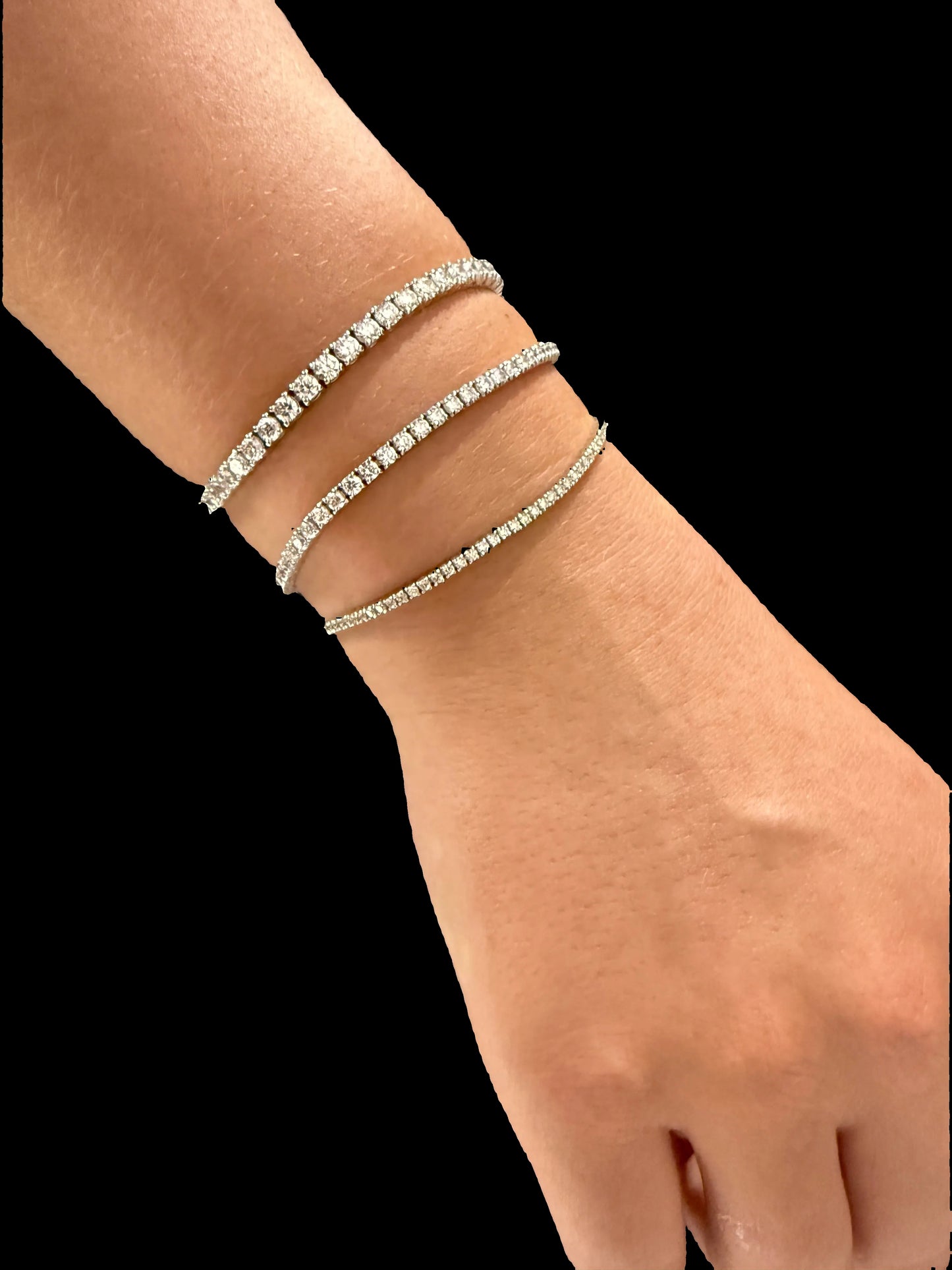 Classic Tennis Bracelets 14K